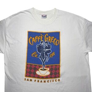 Vintage Cafe Greco‎ San Francisco shirt